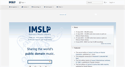 Desktop Screenshot of mail.imslp.org