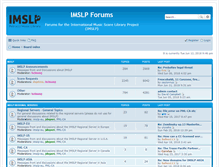 Tablet Screenshot of forums.imslp.eu